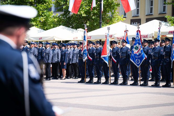Ślubowanie nowych policjantów Śląskiej Policji
