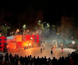 Lublin żegna się z tytułem Europejskiej Stolicy Młodzieży. Na pożegnanie efektowny fire show