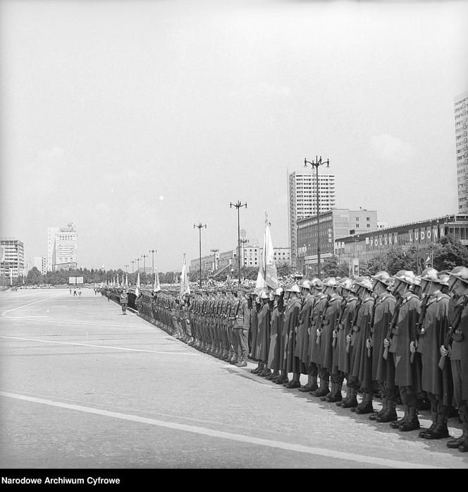 Defilada Tysiąclecia Państwa Polskiego - 22 lipca 1966 r.