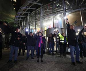 Protest pod siedzibą TVP