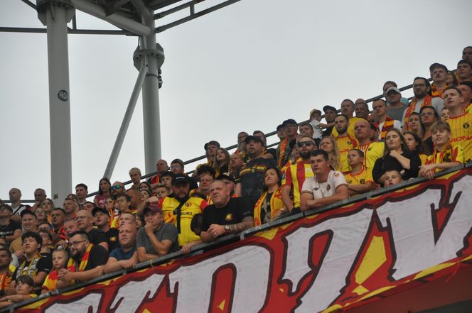 Kibice na meczu Korona Kielce - Radomiak Radom. 8 sierpnia 2025