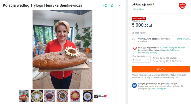 Kolacja według Trylogii Henryka Sienkiewicza
