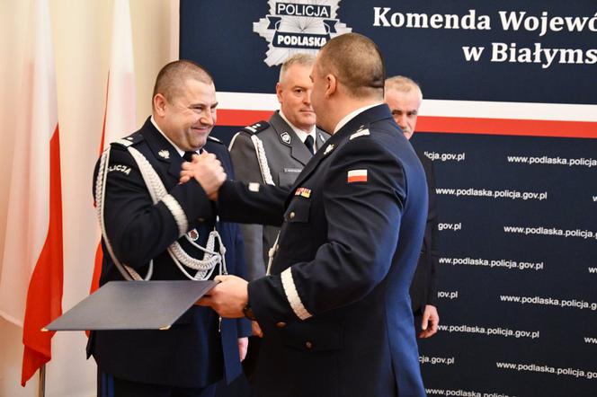 Podlascy policjanci mają nowego komendanta wojewódzkiego