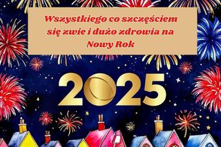 kartki z życzeniami Nowy Rok 2025