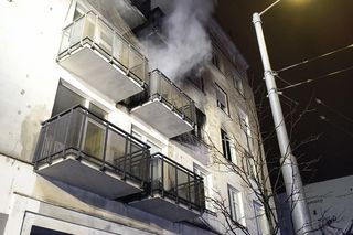 Nocna tragedia we Wrocławiu. Jedna osoba zginęła w pożarze budynku 