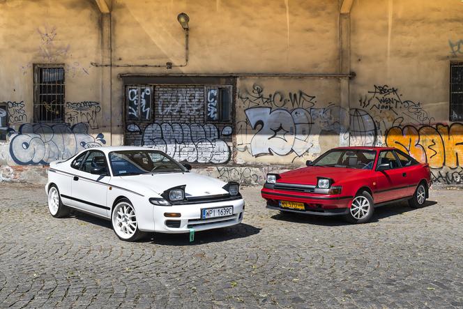 Te auta wyprzedzi Skoda z dieslem, ale i tak chciałbyś je mieć. Toyota Celica mk. IV 2.0 GT & Toyota Celica mk. V 1.6 STi 