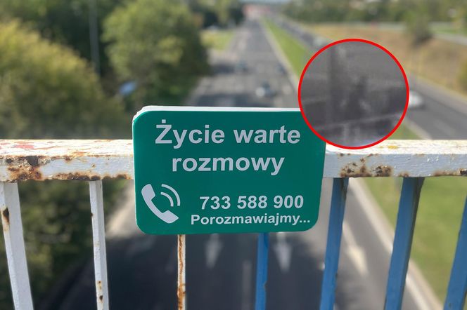 "Życie jest warte rozmowy". Na wiaduktach w Lublinie pojawiły się tabliczki dla ludzi w kryzysie