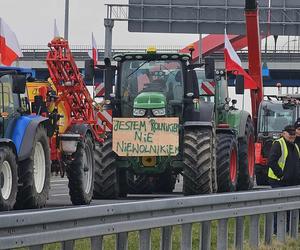 Protest rolników na Podkarpaciu