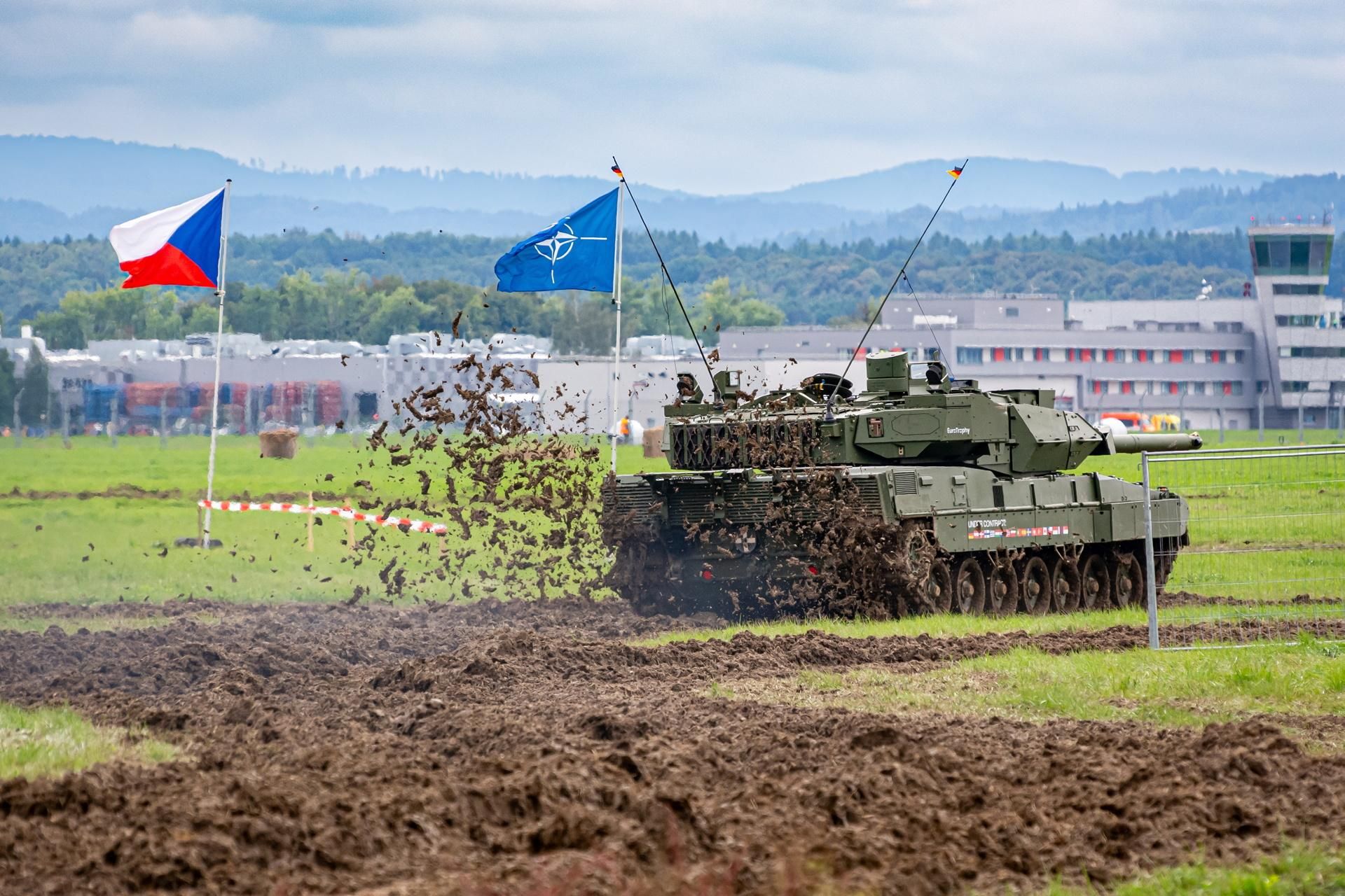 Czeskie czołgi Leopard 2A4