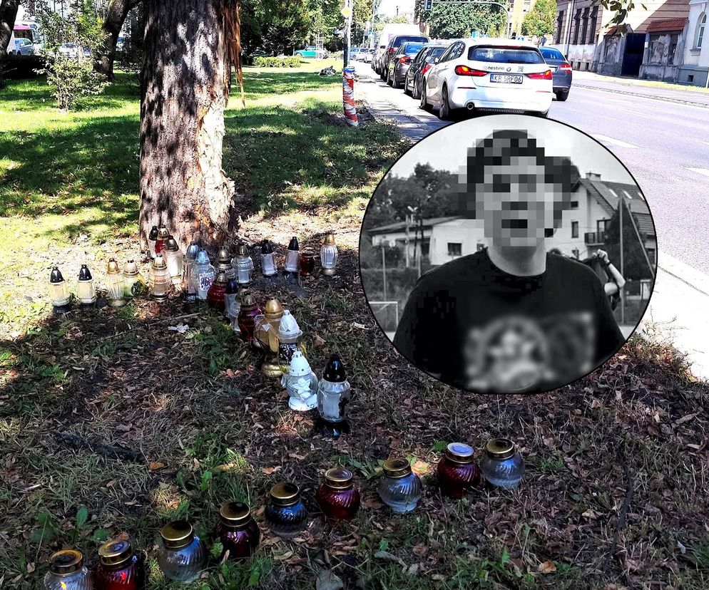 Pochowali Mateusza Do. Który zginął w wypadku na Alejach Trzech Wieszczów w Krakowie