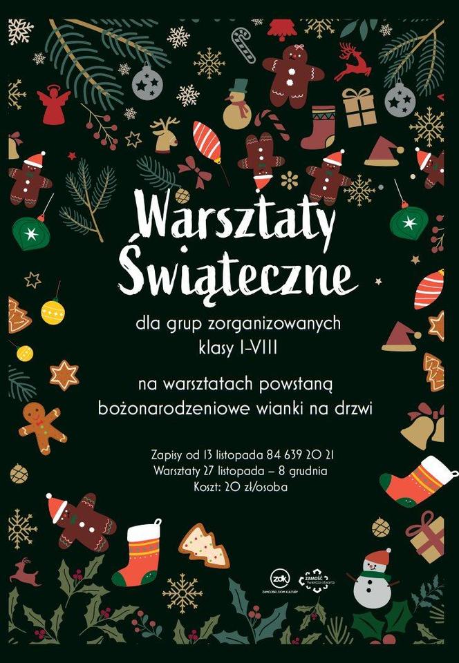 warsztaty świąteczne zdk