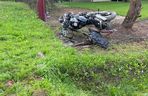 Tragiczny wypadek pod Tarnowem. Nie żyje 25-letni motocyklista