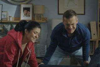 M jak miłość, odcinek 1882. Kinga (Katarzyna Cichopek), Piotrek (Marcin Mroczek)