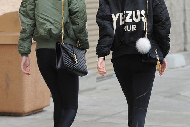 Kendall Jenner w kurtce Kanyego Westa