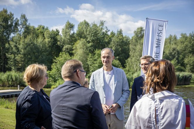 Nowa przystań sportów wodnych nad Jeziorem Paprocańskim