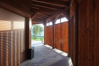 Tężnia solna w Parku im. Dziekońskiej w Białymstoku