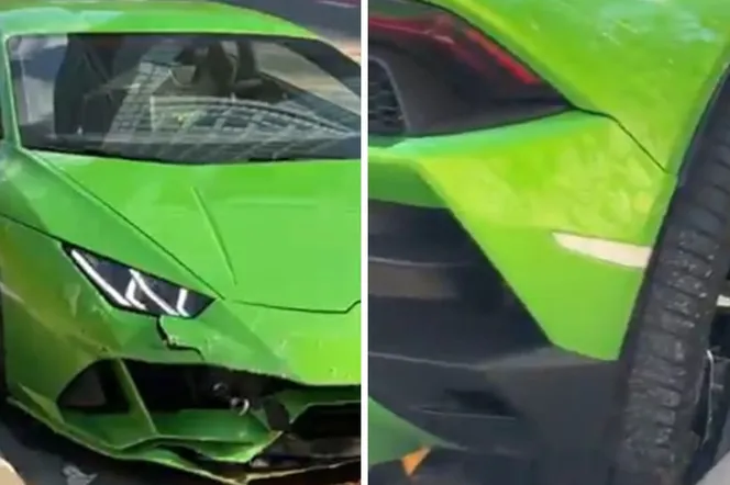 Rozbił Lamborghini za 1,5 mln zł. Od wysokości kosztów naprawy może się zrobić słabo