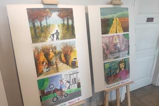 Pracę na konkurs Zarażeni rowerem - zainspirowani Malczewskim