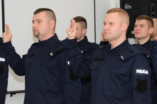 Nowi policjanci na Podkarpaciu
