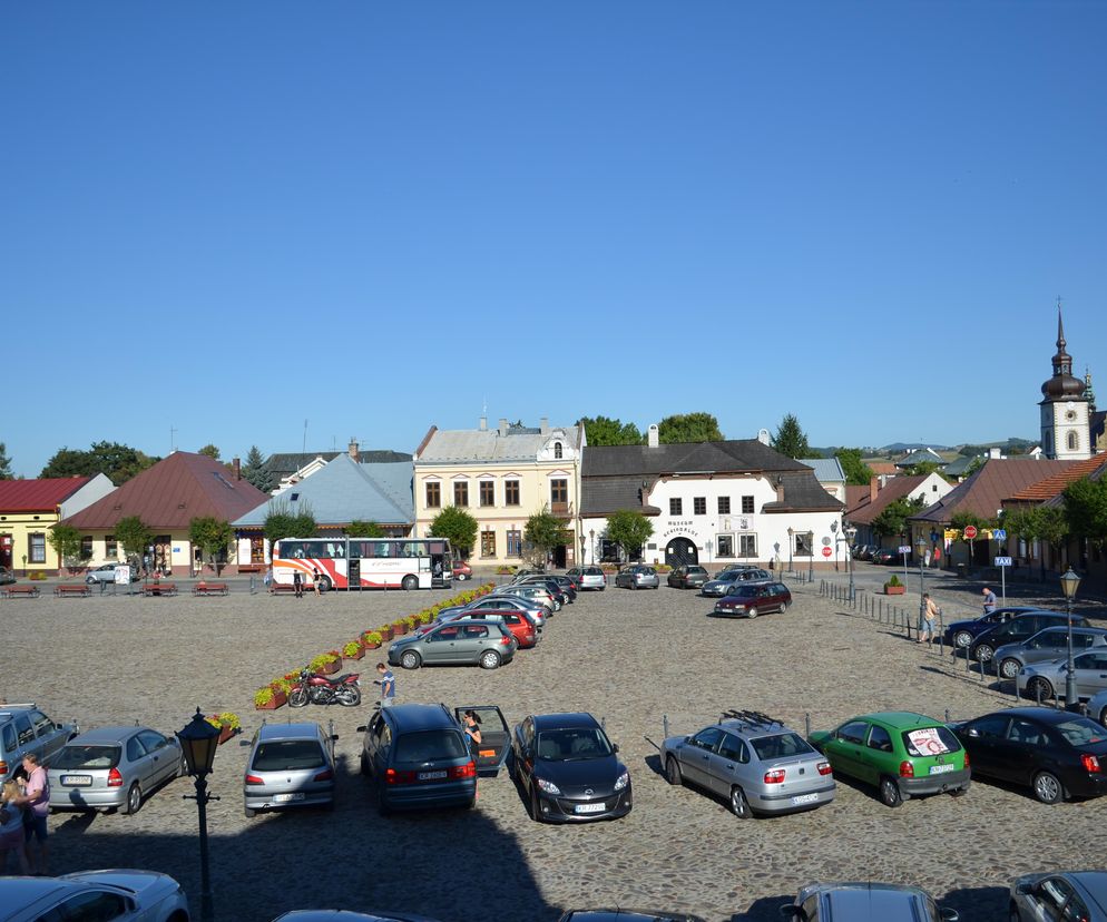 Rynek w Starym Sączu