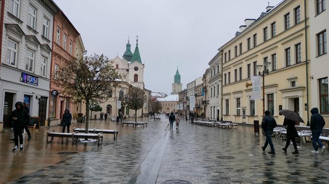 Pierwszy śnieg w tym sezonie! Lublin jest ukryty pod zimową pierzynką 