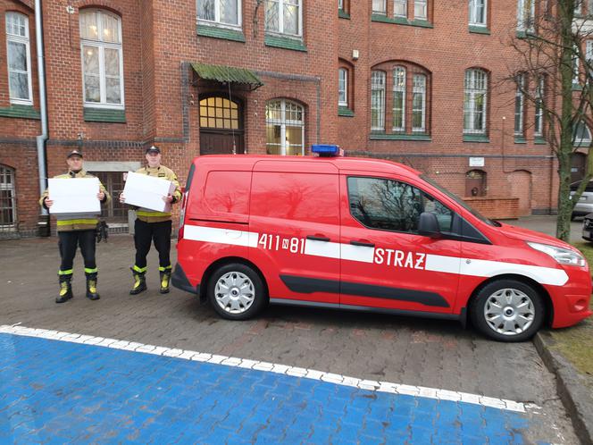 Strażacy z Braniewa nadal aktywnie walczą z pandemią