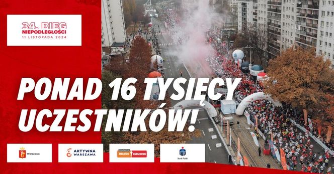 Bieg Niepodległości 2024 Warszawa