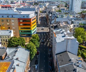 Ulica Okrzei w Warszawie przed przebudową