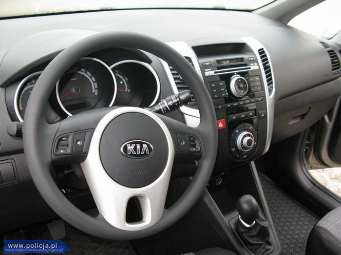 Radiowozy Kia Venga w dolnośląskiej policji