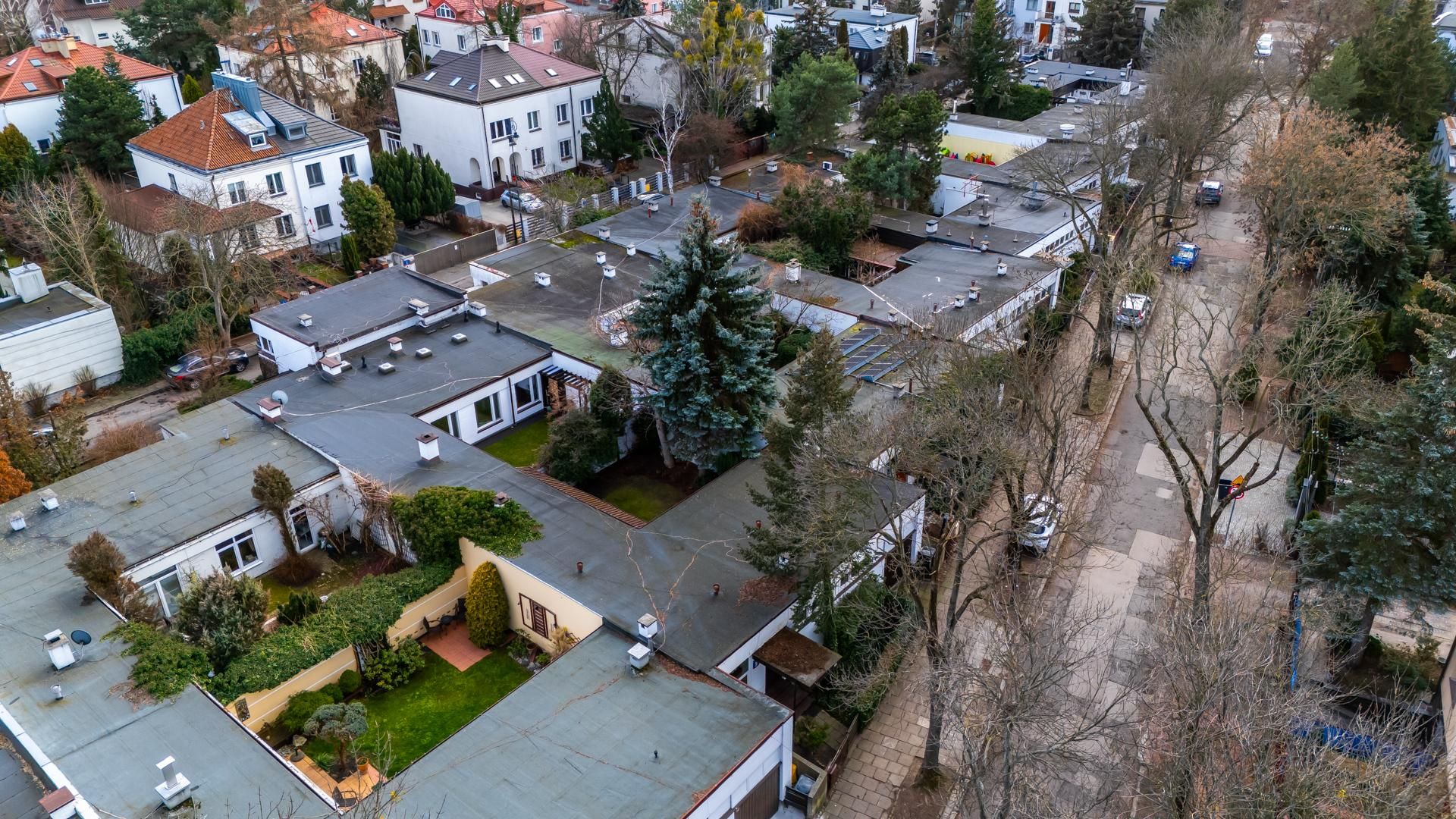 Atrialne domy przy ulicy Orężnej