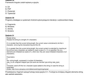 Egzamin zawodowy informatyk - przykładowe zadania. Nazwa kwalifikacji: Projektowanie, programowanie i testowanie aplikacji