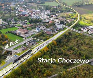 Wizualizacje nowych stacji kolejowych. Tak będzie wyglądać trasa w gminie Choczewo