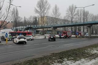 Zderzenie trzech pojazdów na skrzyżowaniu w Lublinie