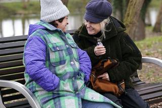 Barwy szczęścia, odc. 2841: Bogusia (Halina Bednarz), Danka (Lidia Niewęgłowska)