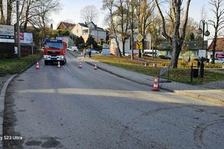 Groźny niewybuch w centrum Tuchowa. Na miejce wezwano saperów