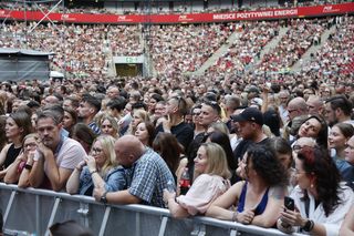 Koncert Jennifer Lopez w Warszawie (25.07.2025) - część pierwsza. Organizatorem koncertu jest Prestige MJM