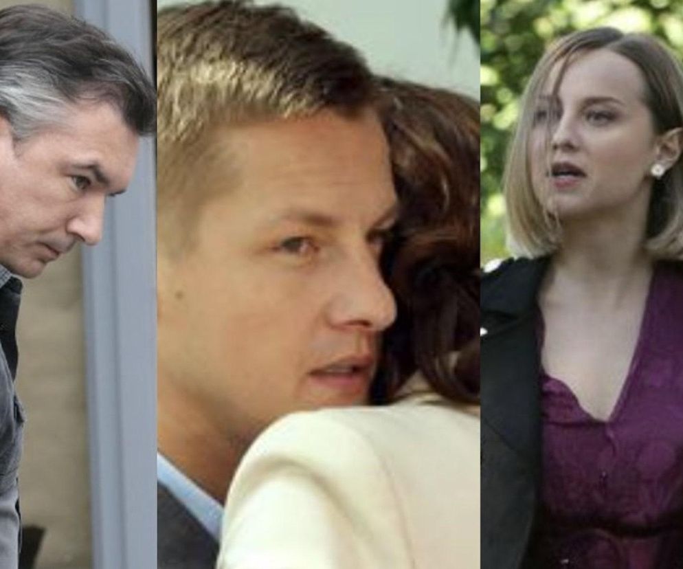 M jak miłość. Oni prawie rozbili związek Zduńskich. Nie tylko Hoffman polował na Kingę i Piotrka