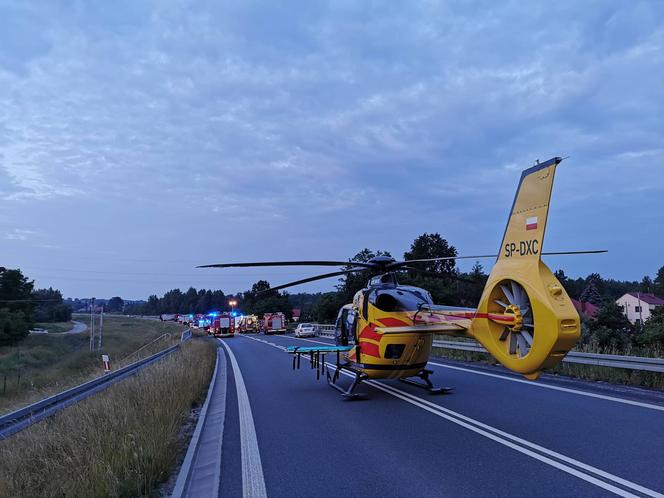 Wypadek obwodnica Dąbrowy Tarnowskiej