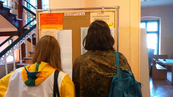Rekrutacja do szkół ponadgimnazjalnych w Toruniu. Odwiedziliśmy "jedynkę"