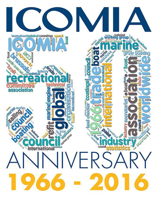 50th Anniv. logo ICOMIA