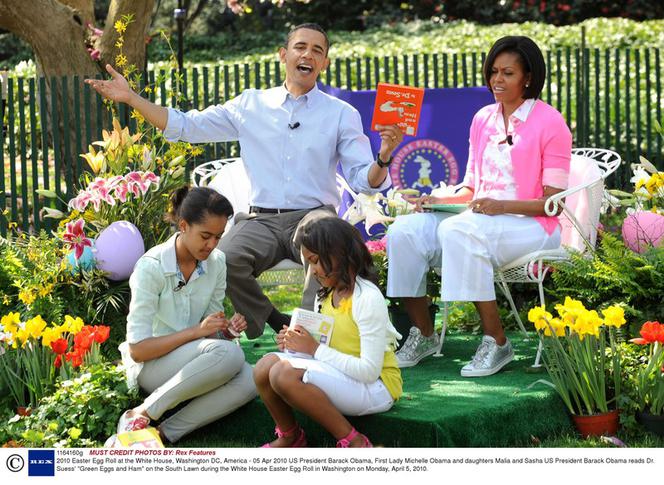 Obama toczy jaja w Białym Domu 
