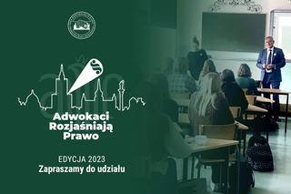 ADWOKACI ROZJAŚNIAJĄ PRAWO - II edycja ogólnopolskiej akcji edukacyjnej Naczelnej Rady Adwokackiej i Komisji Edukacji Prawnej NRA