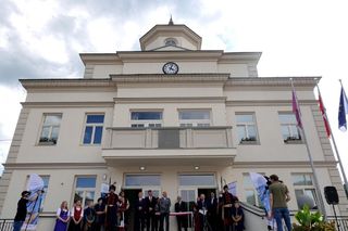 Ratusz w Muszynie w dniu otwarcia