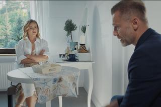 M jak miłość, odc. 1750: Julia (Marta Chodorowska), Andrzej Budzyński (Krystian Wieczorek)