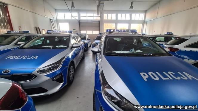Nowe radiowozy dla dolnośląskich policjantów 