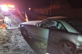 Wpadł w pułapkę zastawioną przez drogowców