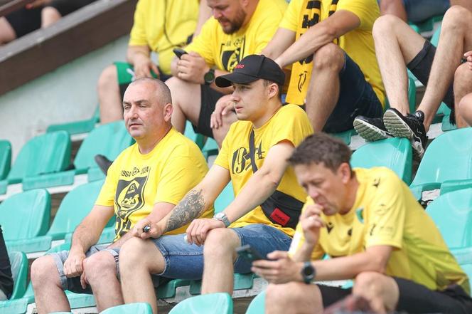 Kibice podczas meczu GKS Katowice - Radomiak Radom