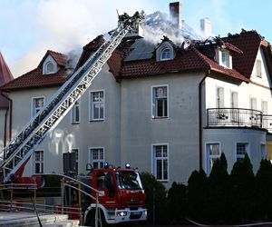 Koszalin. Pożar przedszkola i klubu nocnego