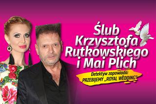 Ślub Krzysztofa Rutkowskiego i Mai Plich. Detektyw zapowiada: Przebijemy Royal wedding