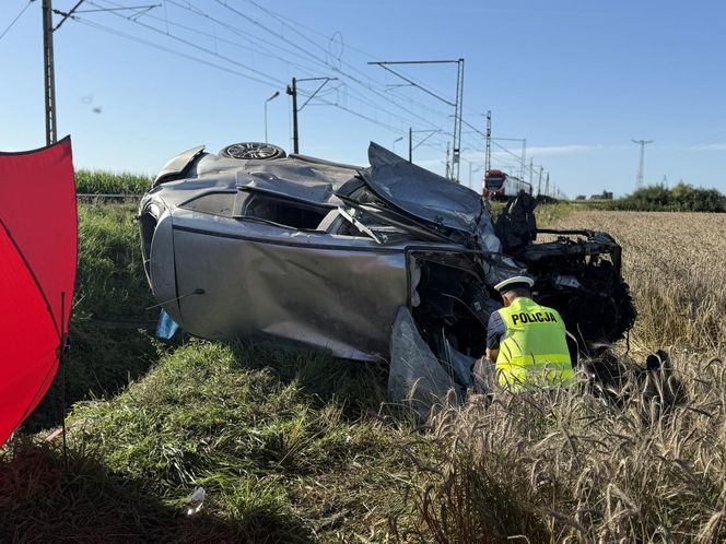 Śmiertelny wypadek na torach w Szczytnikach Czerniejewskich